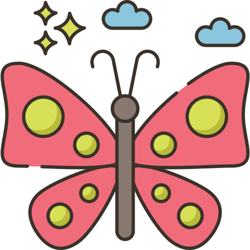 mariposa icono gratis