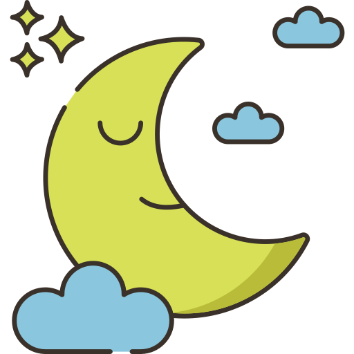 noite nublada grátis ícone noite nublada grátis ícone