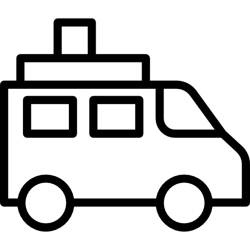 봉고차 무료 아이콘