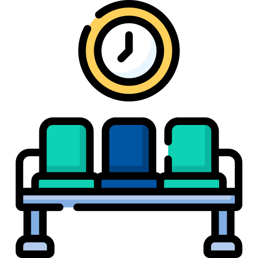 sala de espera icono gratis