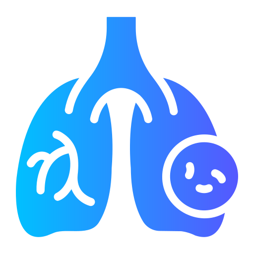 Tuberculosis free icon Tuberculosis free icon
