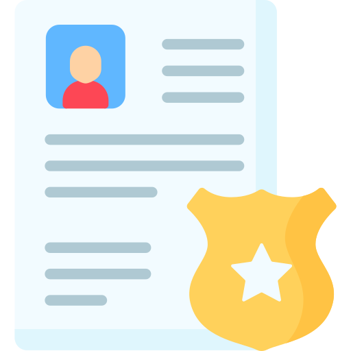 policía icono gratis