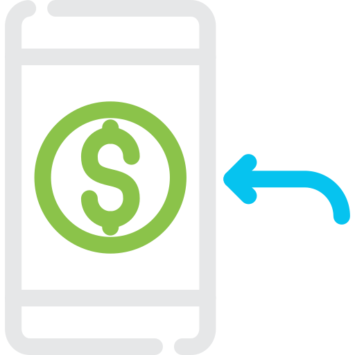 transferência on-line grátis ícone