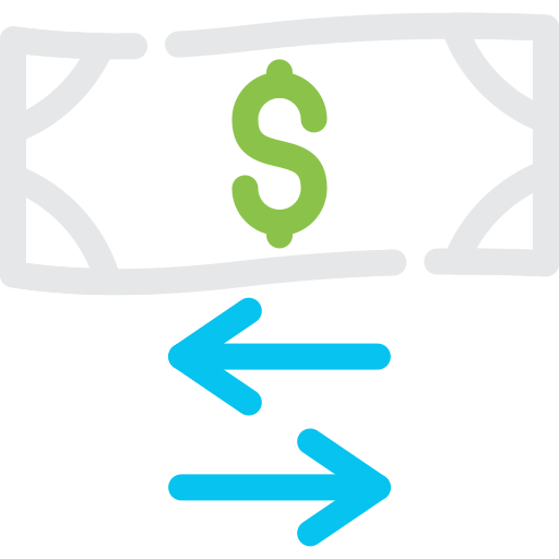 transfert Icône gratuit
