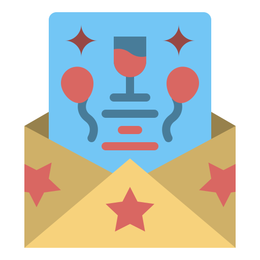 Letter free icon Letter free icon