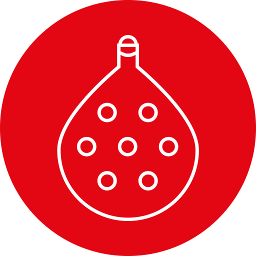 decoración navideña icono gratis