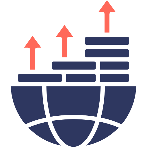 Глобальная экономика бесплатно иконка