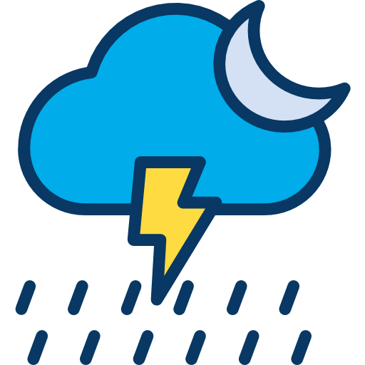 tormenta icono gratis