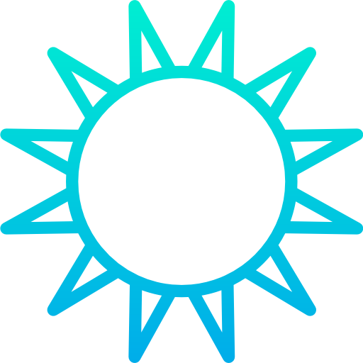 Sun free icon