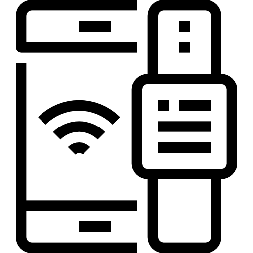 reloj inteligente icono gratis