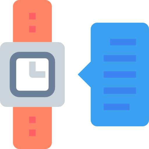 reloj de pulsera icono gratis