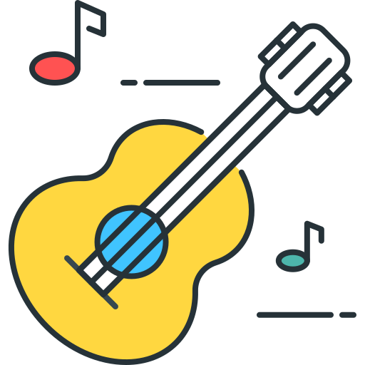 guitarra icono gratis