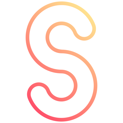 letra s icono gratis