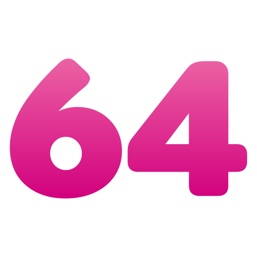 64 icono gratis