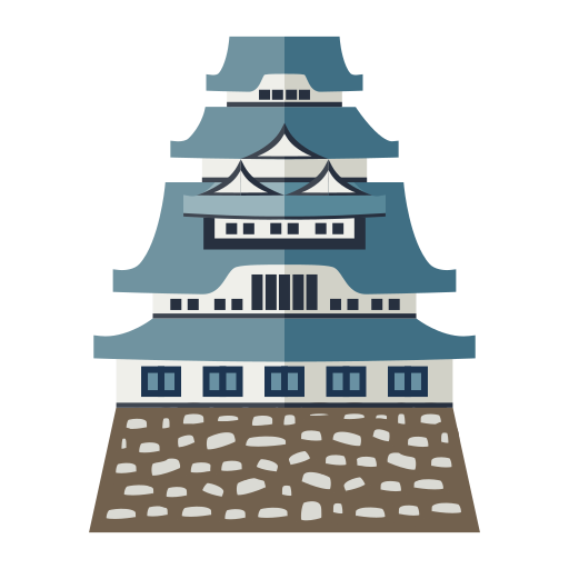 castillo himeji icono gratis