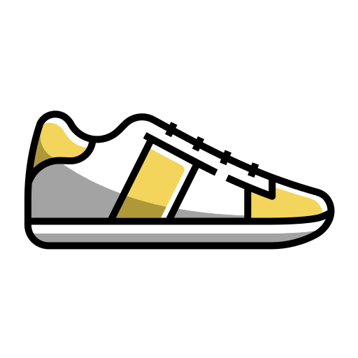 zapatos de lona icono gratis