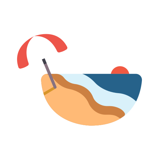 해변 무료 아이콘