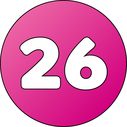 sechsundzwanzig kostenlos Icon