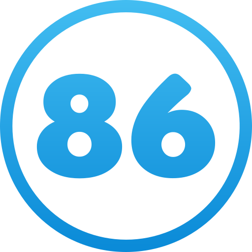 86 icono gratis
