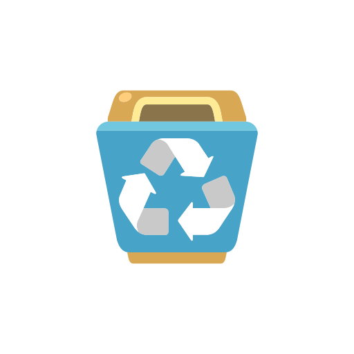 papelera de reciclaje icono gratis