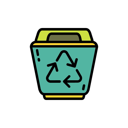 papelera de reciclaje icono gratis