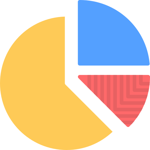 gráfico circular icono gratis