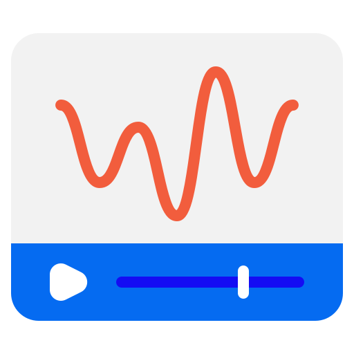 ondas de audio icono gratis