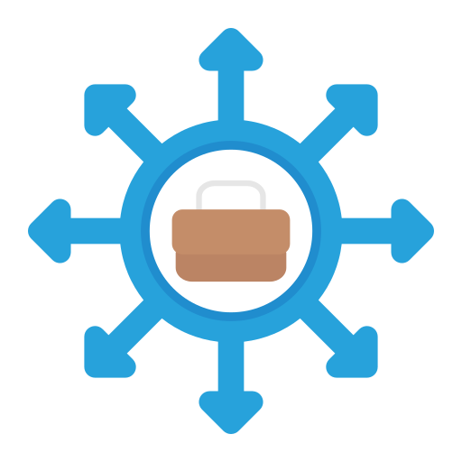 reclutamiento icono gratis