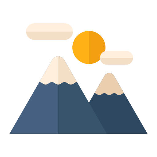 montaña icono gratis