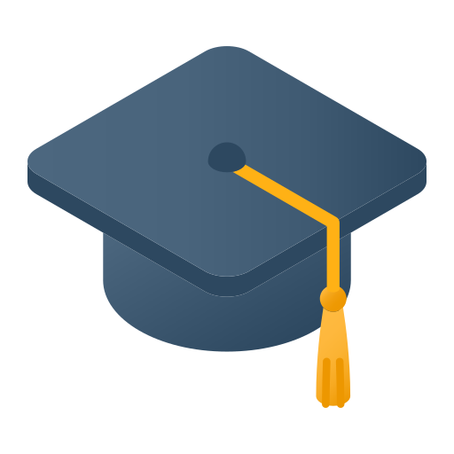graduación icono gratis