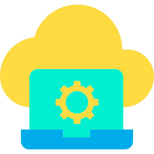 computación en la nube icono gratis