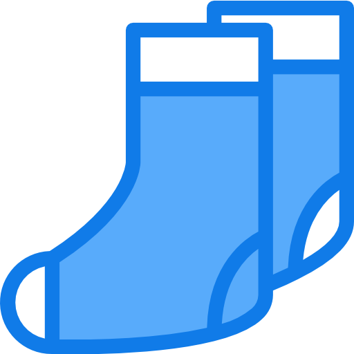 Socks Justicon Blue icon