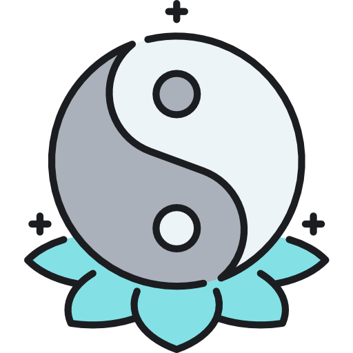 yin yang icono gratis