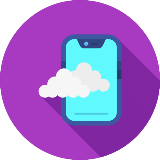 almacenamiento en la nube icono gratis