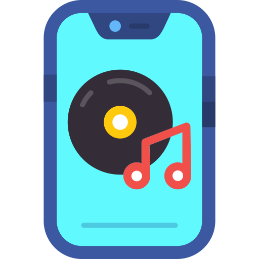 reproductor de música icono gratis