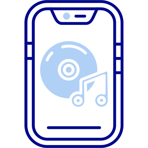 reproductor de música icono gratis