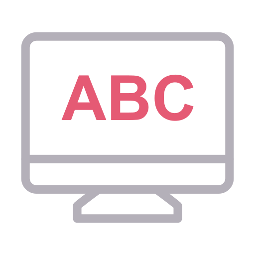 pantalla icono gratis