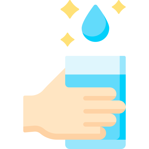 agua limpia icono gratis