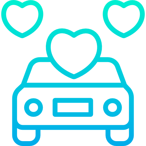 voiture de mariage Icône gratuit voiture de mariage Icône gratuit