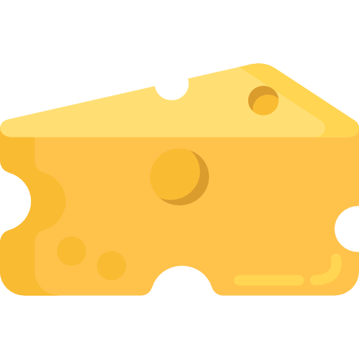 Cheese Flaticons.com Lineal Color Icon