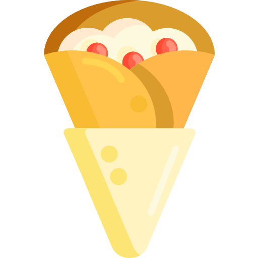 crepe icono gratis