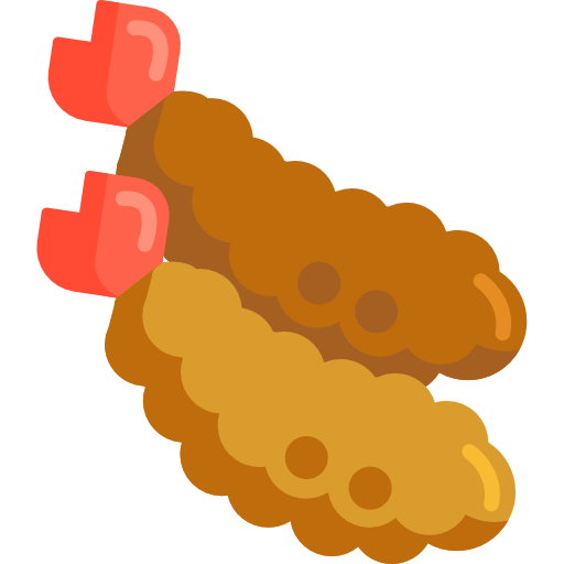 튀김 무료 아이콘