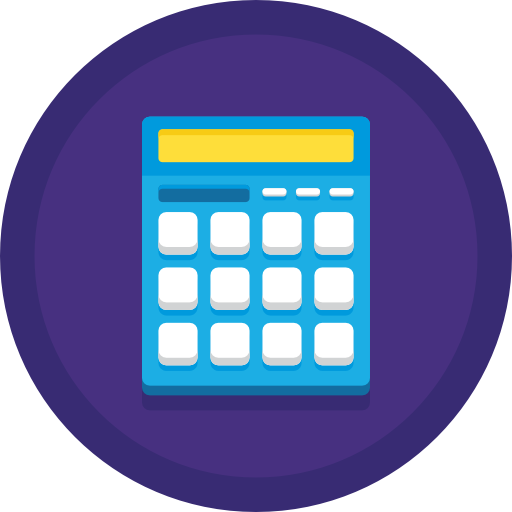 Calculator free icon Calculator free icon