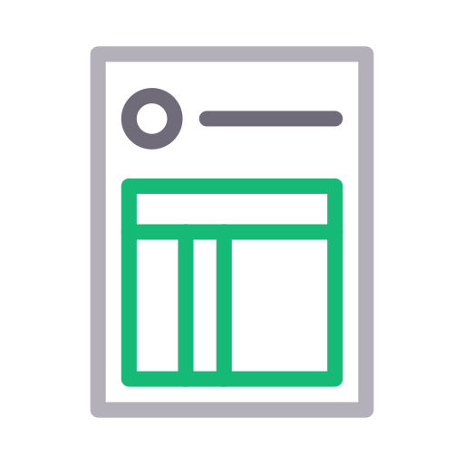 folha grátis ícone