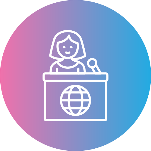 Ведущий новостей бесплатно иконка