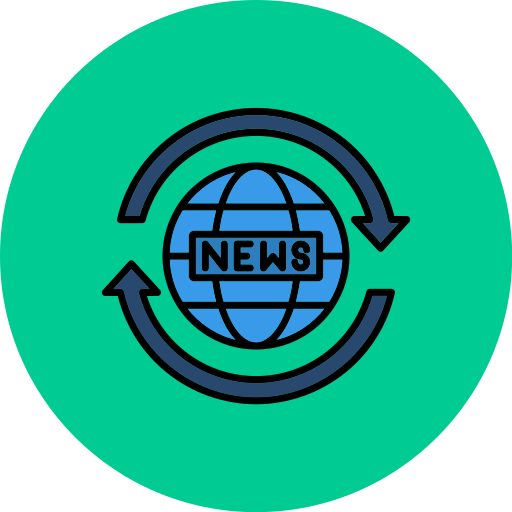 noticias globales icono gratis