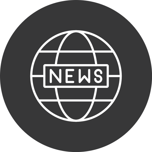 noticias del mundo icono gratis