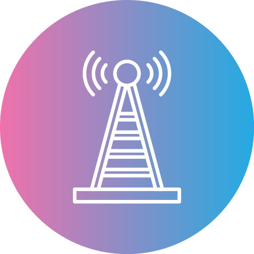 torre de radio icono gratis