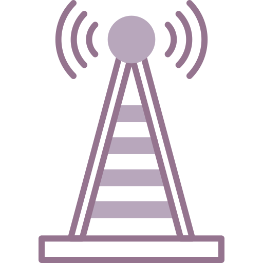 tour radio Icône gratuit