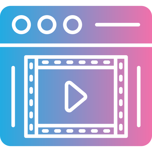 Online video free icon